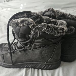 Timberland Women's Boltero Black Winter Boots Size 6